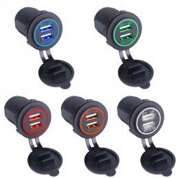 Quad scooter charger socket 2x USB 1a 2 1a