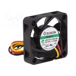 1 pcs x SUNON - MF40101V2-1000U-G99 - Fan: DC, axial, 12VDC, 40x40x10mm, 11.89m3/h, 20.6dBA, Vapo, 5800rpm