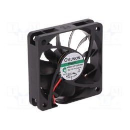 1 pcs x SUNON - MF60151V2-1000U-A99 - Fan: DC, axial, 12VDC, 60x60x15mm, 38.53m3/h, 29.2dBA, Vapo, 3900rpm
