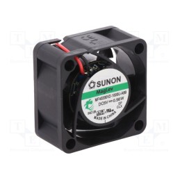 1 pcs x SUNON - MF40200V2-1000U-A99 - Fan: DC, axial, 5VDC, 40x40x20mm, 13.01m3/h, 21dBA, Vapo, 6000rpm