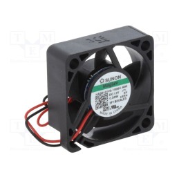 1 pcs x SUNON - HA30101V3-1000U-A99 - Fan: DC, axial, 12VDC, 30x30x10mm, 5.92m3/h, 15.1dBA, Vapo, 28AWG