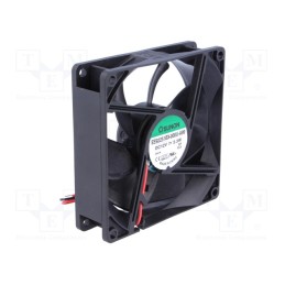 1 pcs x SUNON - EE92251BX-000U-A99 - Fan: DC, axial, 12VDC, 92x92x25mm, 93.5m3/h, 37.5dBA, ball bearing