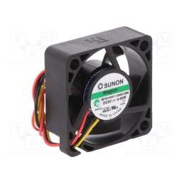1 pcs x SUNON - MF30100V1-1000U-G99 - Fan: DC, axial, 5VDC, 30x30x10mm, 9.3m3/h, 23dBA, Vapo, Out: F type