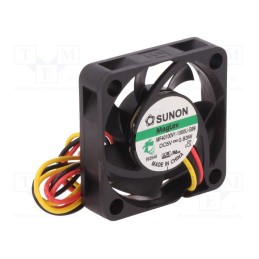 1 pcs x SUNON - MF40100V1-1000U-G99 - Fan: DC, axial, 5VDC, 40x40x10mm, 13.52m3/h, 27.3dBA, Vapo, 7000rpm