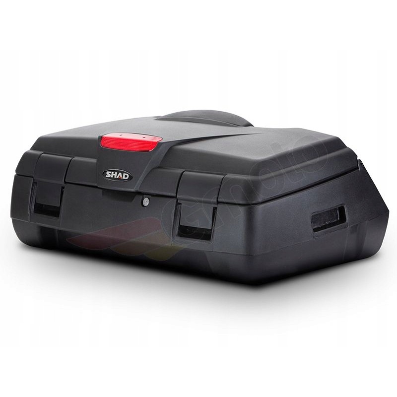 Top case with backrest shad atv 80 quad