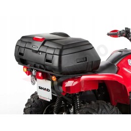 Top case with backrest shad atv 80 quad