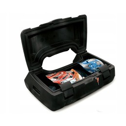 Top case with backrest shad atv 80 quad