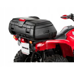 Top case with backrest shad atv 80 quad