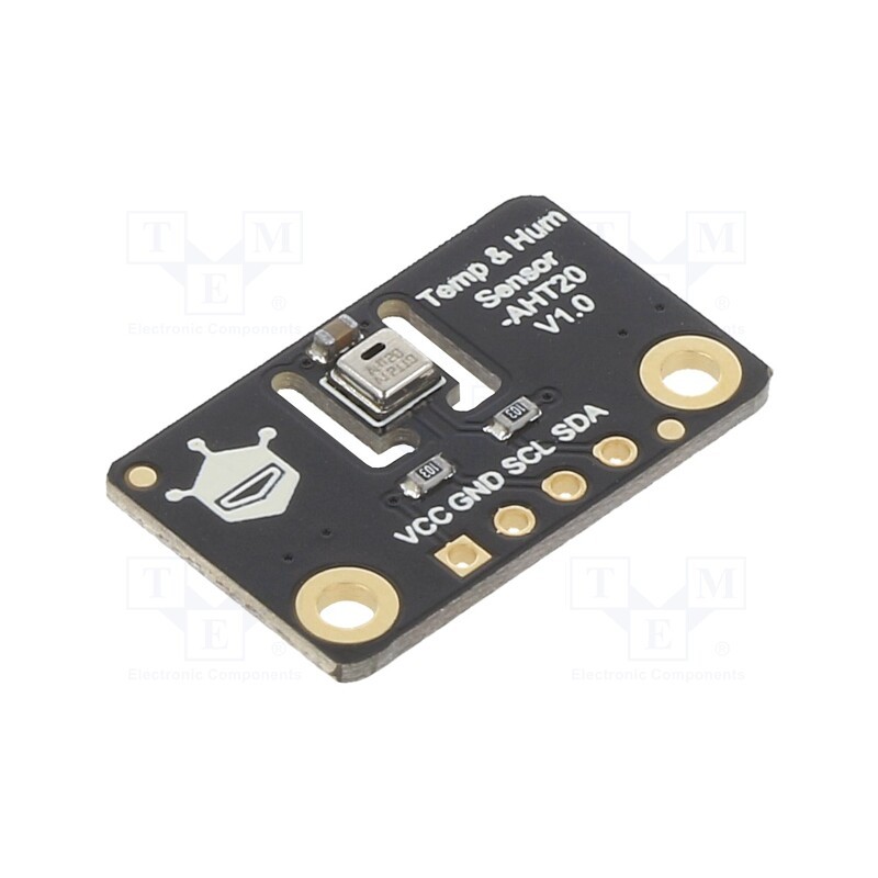 1 pcs x DFROBOT - SEN0527 - Sensor: atmospheric, temperature,humidity, I2C, 2÷5VDC, IC: AHT20