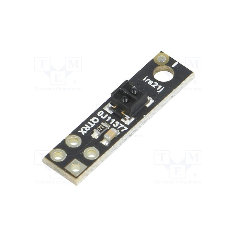1 pcs x POLOLU - QTRXL-HD-01RC REFLECTANCE SENSOR: 1-CHAN - Sensor: distance, reflective, 2.9÷5.5VDC, digital, Ch: 1, 5x20mm