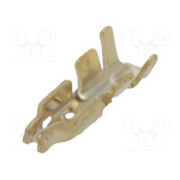 25 pcs x ADAM TECH - 12CTA4G-R - Contact, female, copper alloy, tinned, crimped, for cable, 1.2mm