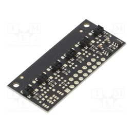 1 pcs x POLOLU - QTRX-MD-06A REFLECTANCE SENSOR ARRAY - Sensor: distance, reflective, 2.9÷5.5VDC, analog, Ch: 6, 45x20mm, MD