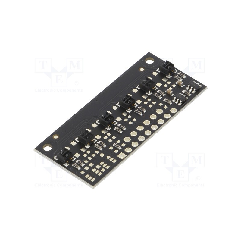 1 pcs x POLOLU - QTRX-MD-06A REFLECTANCE SENSOR ARRAY - Sensor: distance, reflective, 2.9÷5.5VDC, analog, Ch: 6, 45x20mm, MD