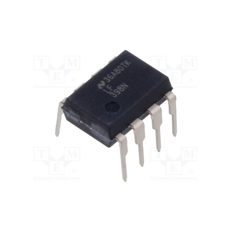 1 pcs x TEXAS INSTRUMENTS - LF398N/NOPB - IC: amplifier, DIP8, Ch: 1, Features: sample and hold circuit