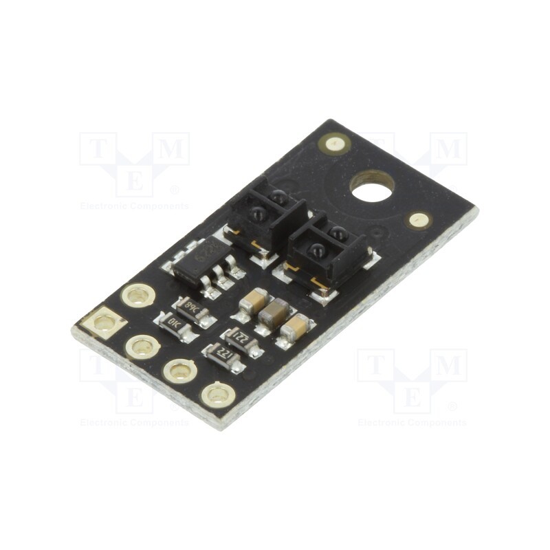 1 pcs x POLOLU - QTRX-HD-02RC REFLECTANCE SENSOR ARRAY - Sensor: distance, reflective, 2.9÷5.5VDC, digital, Ch: 2, 10.2x20mm