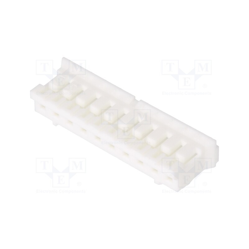 25 pcs x EDAC - 140-510-210-011 - Plug, wire-board, female, 140, 2mm, PIN: 10, w/o contacts, for cable