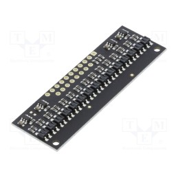 1 pcs x POLOLU - QTR-HD-15A REFLECTANCE SENSOR ARRAY - Sensor: distance, reflective, 2.9÷5.5VDC, analog, Ch: 15, 61x20mm