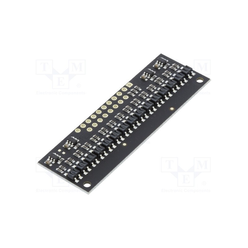 1 pcs x POLOLU - QTR-HD-15A REFLECTANCE SENSOR ARRAY - Sensor: distance, reflective, 2.9÷5.5VDC, analog, Ch: 15, 61x20mm