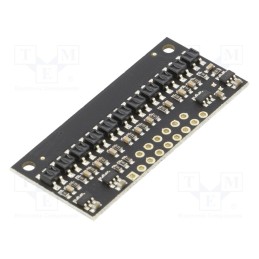 1 pcs x POLOLU - QTR-HD-11RC REFLECTANCE SENSOR ARRAY: 11 - Sensor: distance, reflective, 2.9÷5.5VDC, digital, Ch: 11, 45x20mm