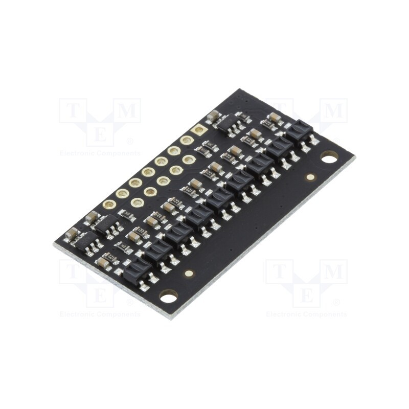 1 pcs x POLOLU - QTR-HD-09RC REFLECTANCE SENSOR ARRAY - Sensor: distance, reflective, 2.9÷5.5VDC, digital, Ch: 9, 37x20mm