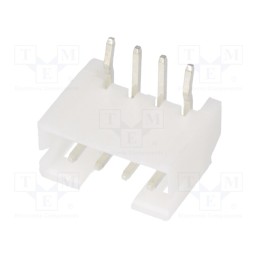 25 pcs x EDAC - 140-504-415-000 - Socket, wire-board, male, 140, 2mm, PIN: 4, THT, 100V, 2A, tinned