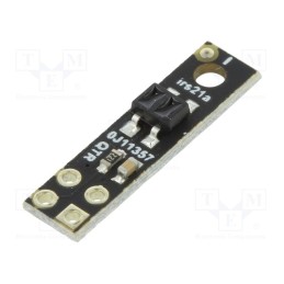1 pcs x POLOLU - QTR-HD-01RC REFLECTANCE SENSOR - Sensor: distance, reflective, 2.9÷5.5VDC, digital, Ch: 1, 5x20mm