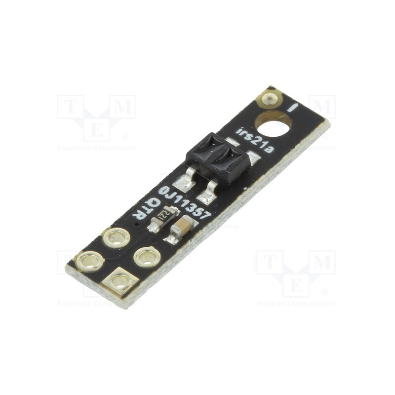 1 pcs x POLOLU - QTR-HD-01RC REFLECTANCE SENSOR - Sensor: distance, reflective, 2.9÷5.5VDC, digital, Ch: 1, 5x20mm