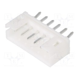 25 pcs x EDAC - 140-506-415-001 - Socket, wire-board, male, 140, 2mm, PIN: 6, THT, 100V, 2A, tinned