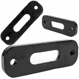 Slide guide for a 12v rope quad winch