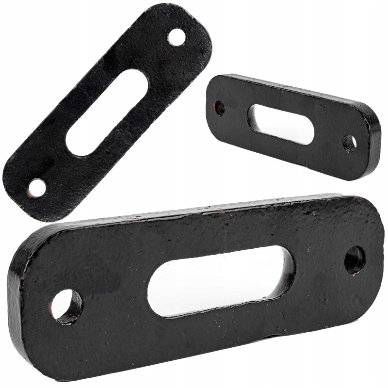 Slide guide for a 12v rope quad winch