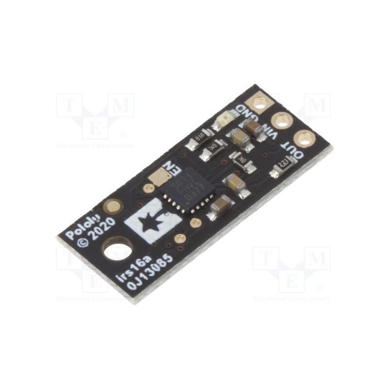 1 pcs x POLOLU - 4064 - Sensor: distance, Dist.range: 1÷500mm, Dim: 21.6x8.9x3.5mm, 15°