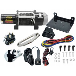 Moose winch 4500lbs synthetic rope 2041kg