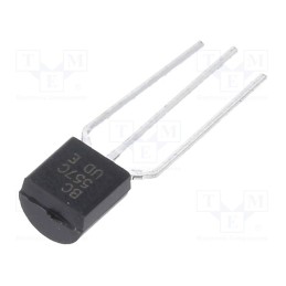 1 pcs x DIOTEC SEMICONDUCTOR - BC557C - Transistor: PNP, bipolar, 50V, 0.1A, 500mW, TO92
