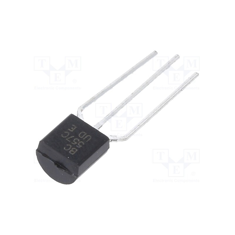 1 pcs x DIOTEC SEMICONDUCTOR - BC557C - Transistor: PNP, bipolar, 50V, 0.1A, 500mW, TO92
