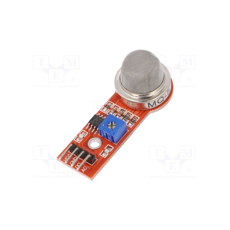 1 pcs x OKYSTAR - OKY3335-1 - Sensor: gas level, hydrogen (H2), 5VDC, MQ-8