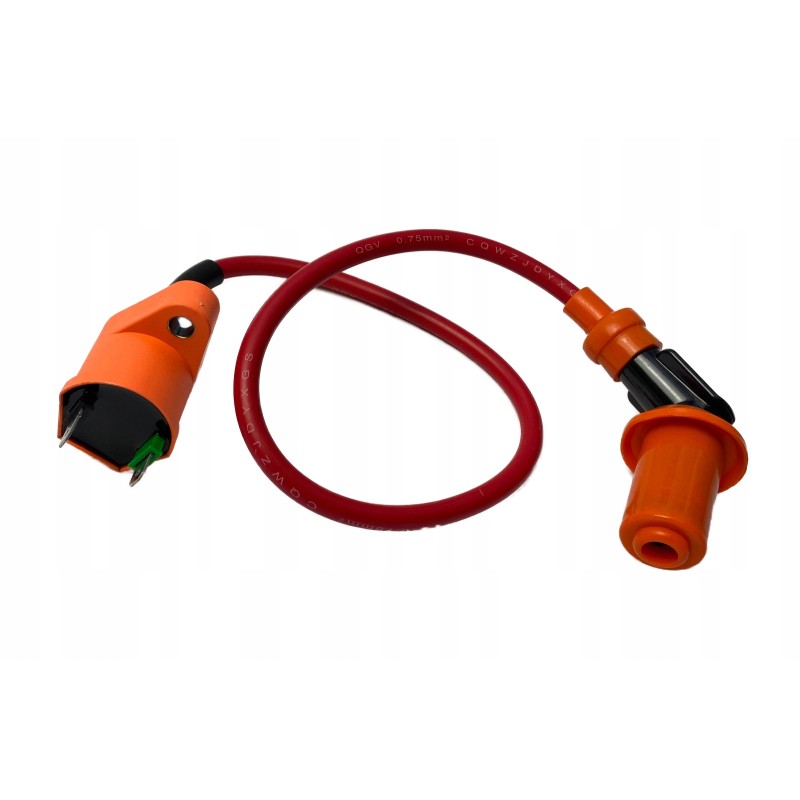 Ignition coil, spark plug with rubber pipe, 4T GY6 tuning