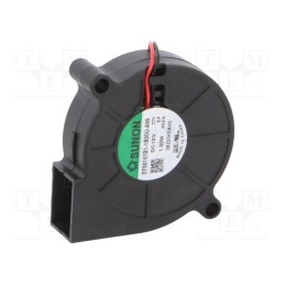 1 pcs x SUNON - EF50151B1-1B00U-A99 - Fan: DC, blower, 12VDC, 51.6x51.7x15mm, 7.64m3/h, 41dBA, 5200rpm