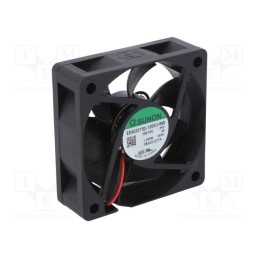 1 pcs x SUNON - EE60201S2-1000U-999 - Fan: DC, axial, 12VDC, 60x60x20mm, 31.43m3/h, 26.3dBA, 3900rpm