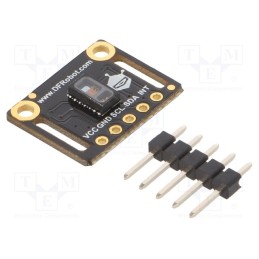 1 pcs x DFROBOT - SEN0344 - Sensor: pulse oximeter, I2C, 3.3÷5VDC, IC: MAX30102, 18x14mm
