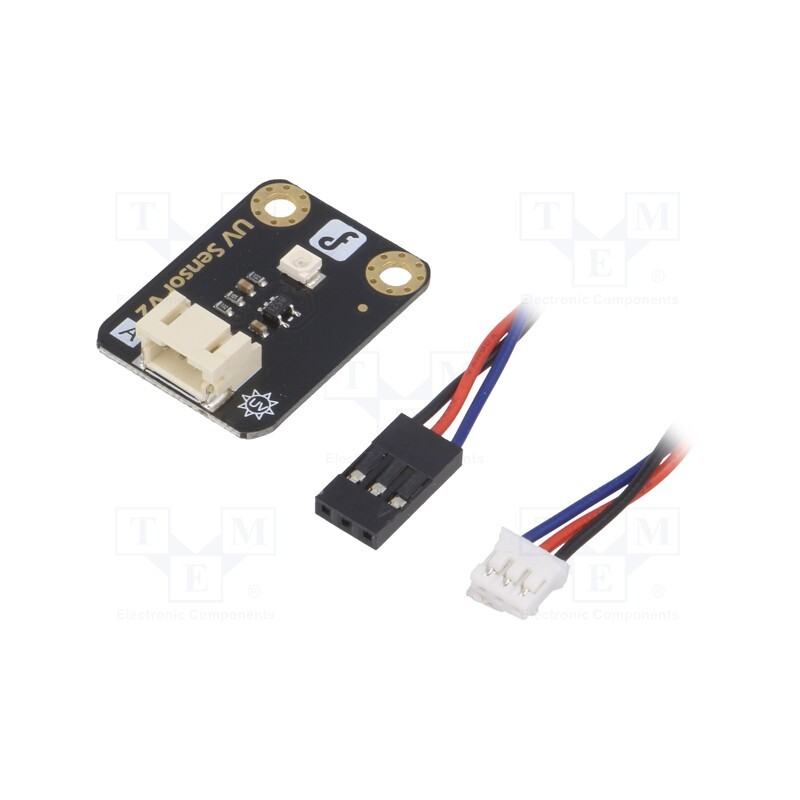 1 pcs x DFROBOT - SEN0162 - Sensor: UV, optical, analog, 5VDC, IC: GUVA-S12SD, Gravity, Ch: 1