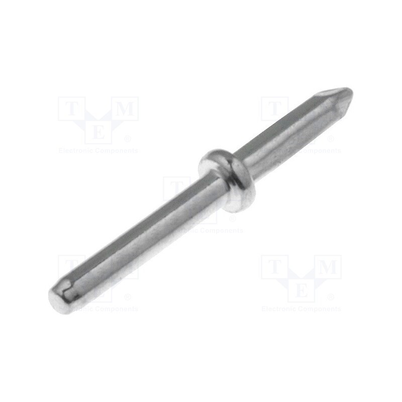 20 pcs x VOGT - 1364G.68 - Tip: solder pin, THT, tinned, brass, Ø: 1mm, Overall len: 11mm