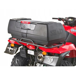 Top case with backrest shad atv 110 quad