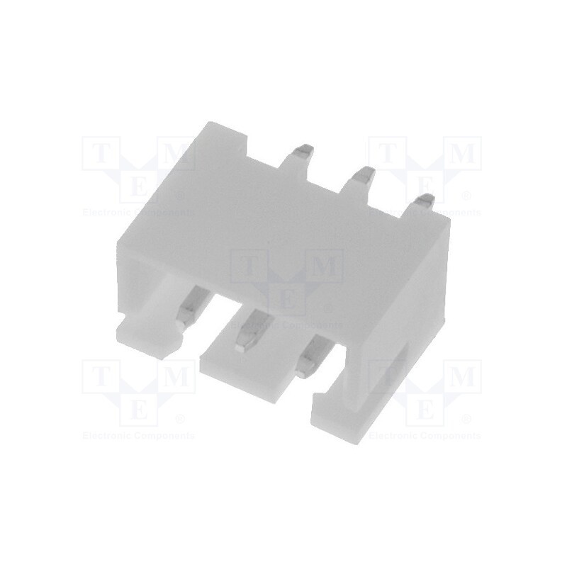 20 pcs x JOINT TECH - A2501WV-3P1 - Socket, wire-board, male, A2501, 2.5mm, PIN: 3, THT, 250V, 3A, tinned