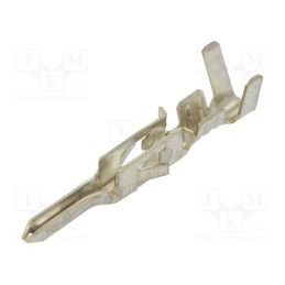 20 pcs x ADAM TECH - DMF-B-C-M-R - Contact, male, brass, tinned, 22AWG÷18AWG, on cable,crimped, 5A