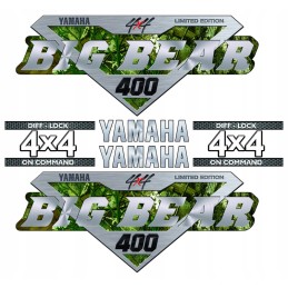 Yamaha Big Bear quad stickers to choose from 350 400