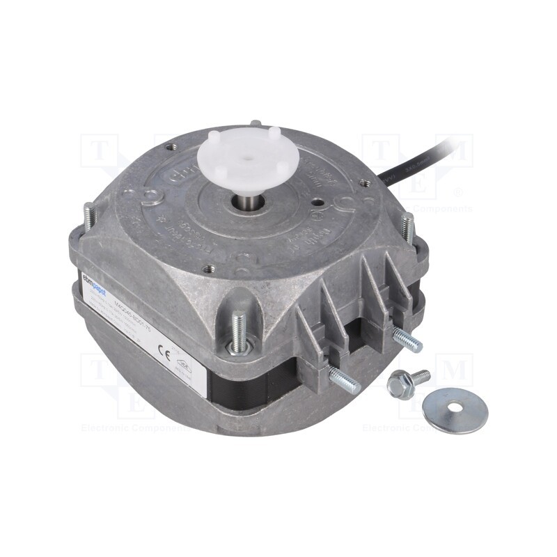 1 pcs x EBM-PAPST - M4Q045-BD01-75 - Motor: AC, 1-phase, 1300rpm, P: 5W, 230VAC, 190mA, -30÷40°C, IP20