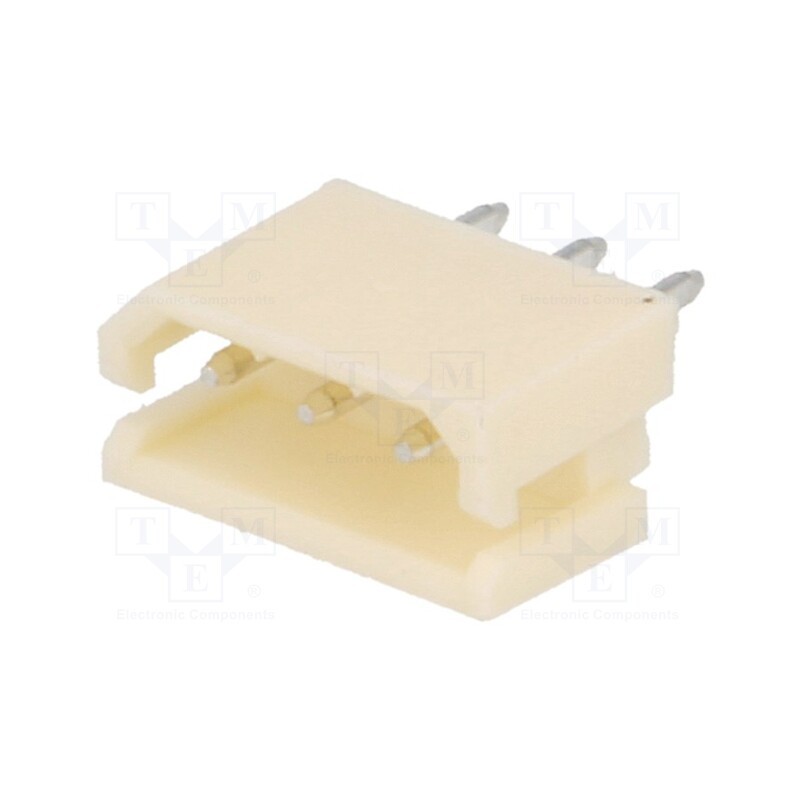 20 pcs x JOINT TECH - A2506WV-3P - Socket, wire-board, male, A2506, 2.5mm, PIN: 3, THT, 250V, 3A, tinned