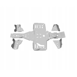 Alu bottom covers arctic cat 700 trv max xt