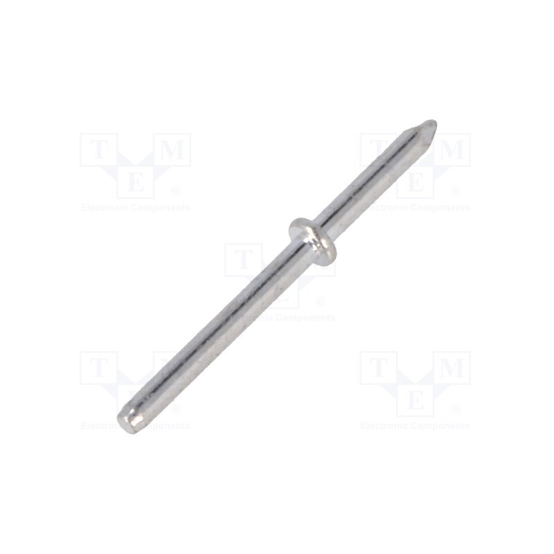 20 pcs x VOGT - 1364H.68 - Tip: solder pin, THT, tinned, brass, Ø: 1mm, Overall len: 15.4mm