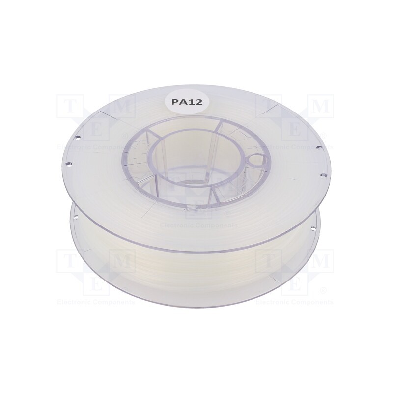 1 rol x DEVIL DESIGN - PA12 1,75 NATURAL 0,33 - Filament: PA12, Ø: 1.75mm, natural, 240÷270°C, 330g